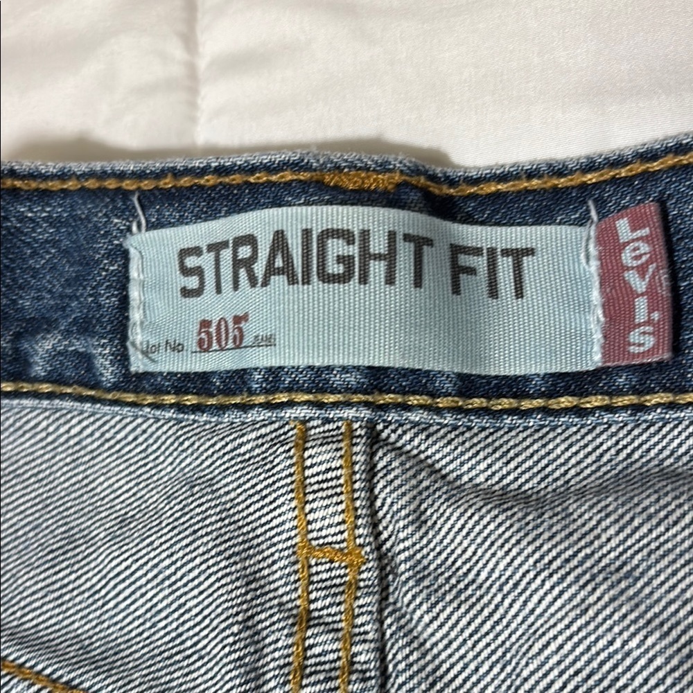 Levi's Jean Shorts with Classic Medium Blue Denim size 30 - Picture 5 of 11